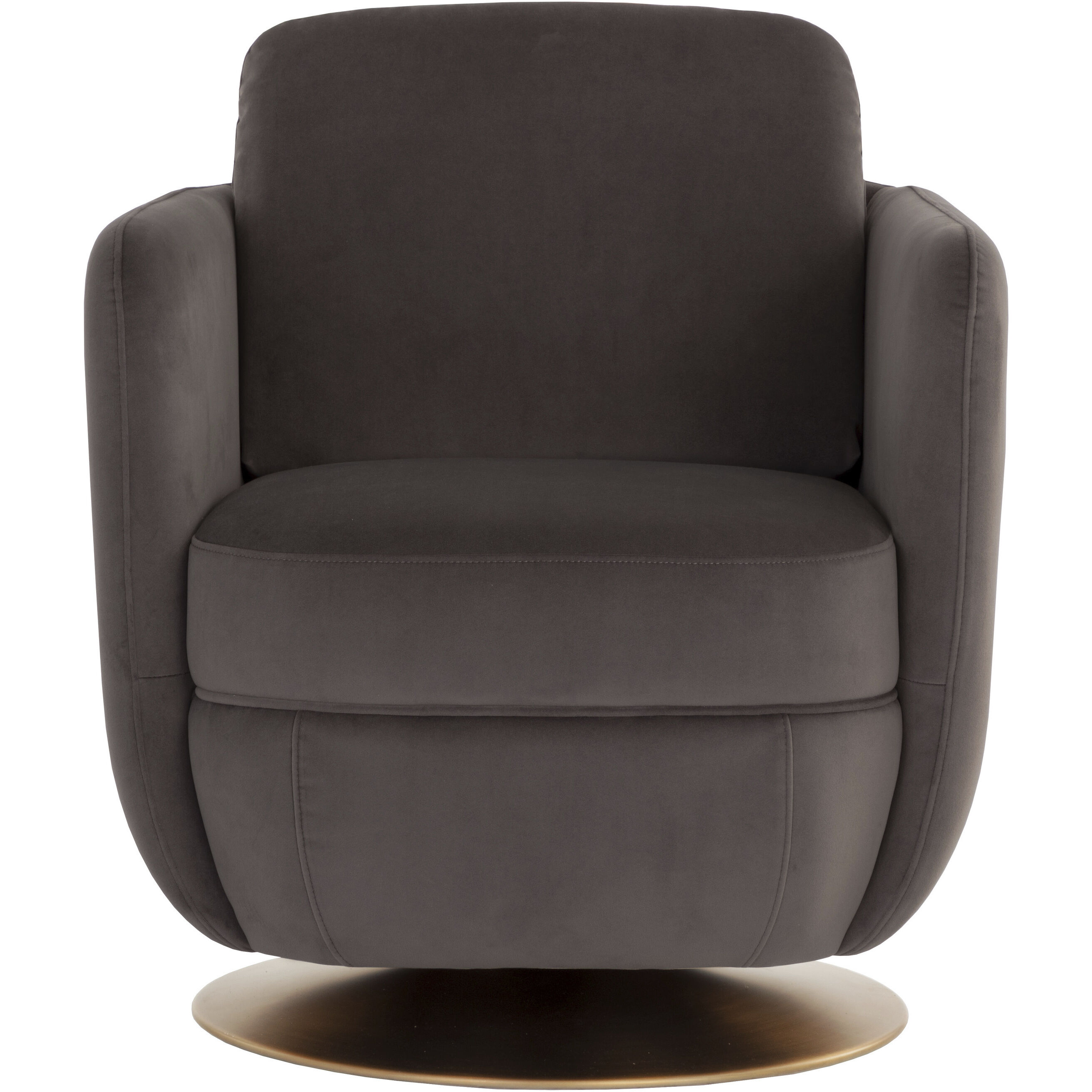 Gilley Meg Ash Swivel Lounge Chair, Swivel